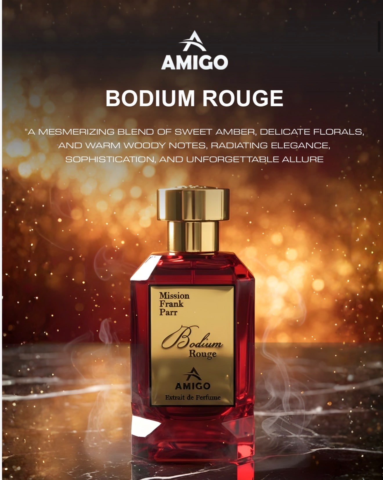 Bodium Rouge Eau De Parfum By Amigo Inspired By Rouge 540 Perfume