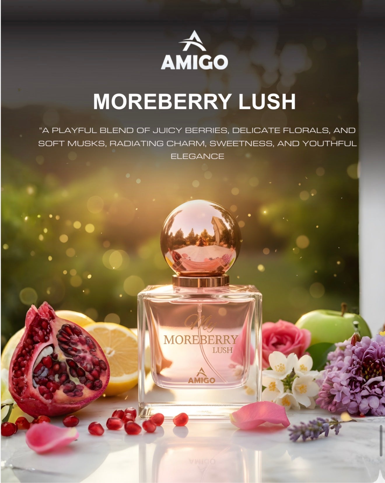 My Moreberry Lush Eau De Parfum By Amigo Inspired By Blush Perfume