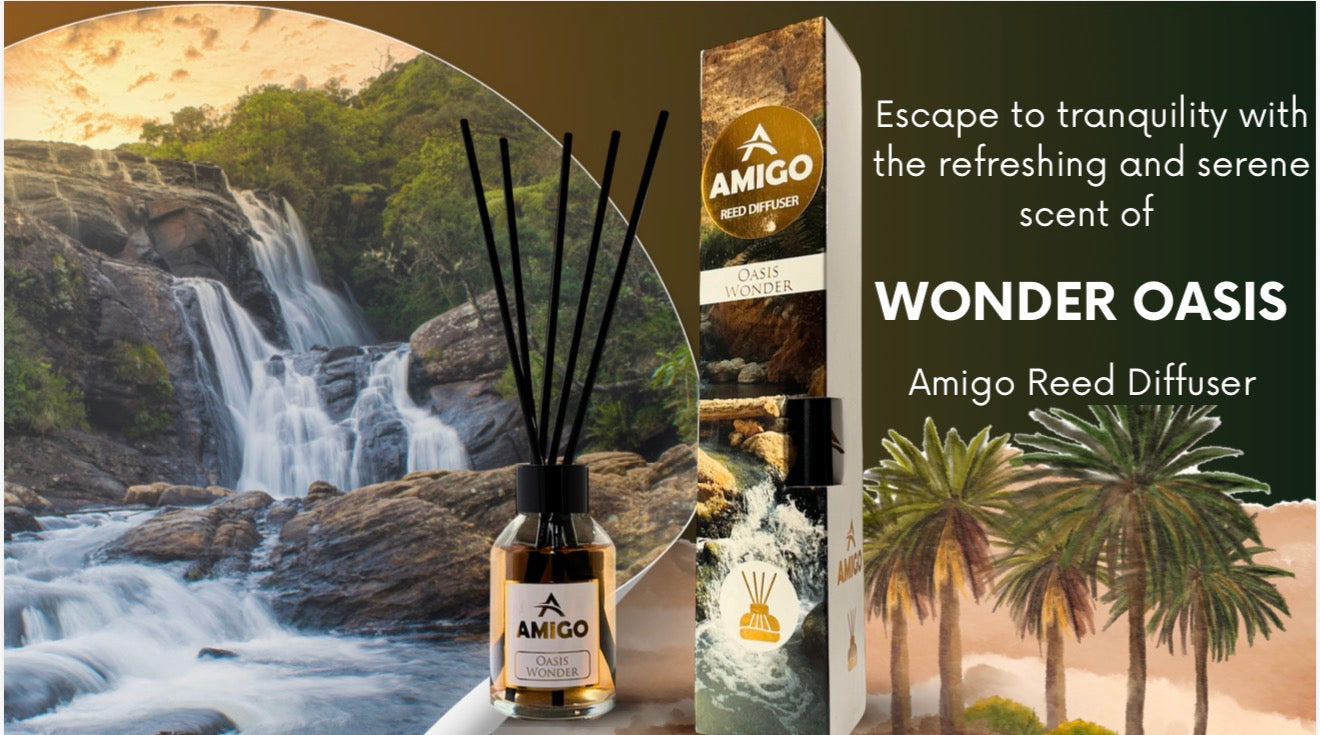 Wonder Oasis Reed Diffuser By Amigo