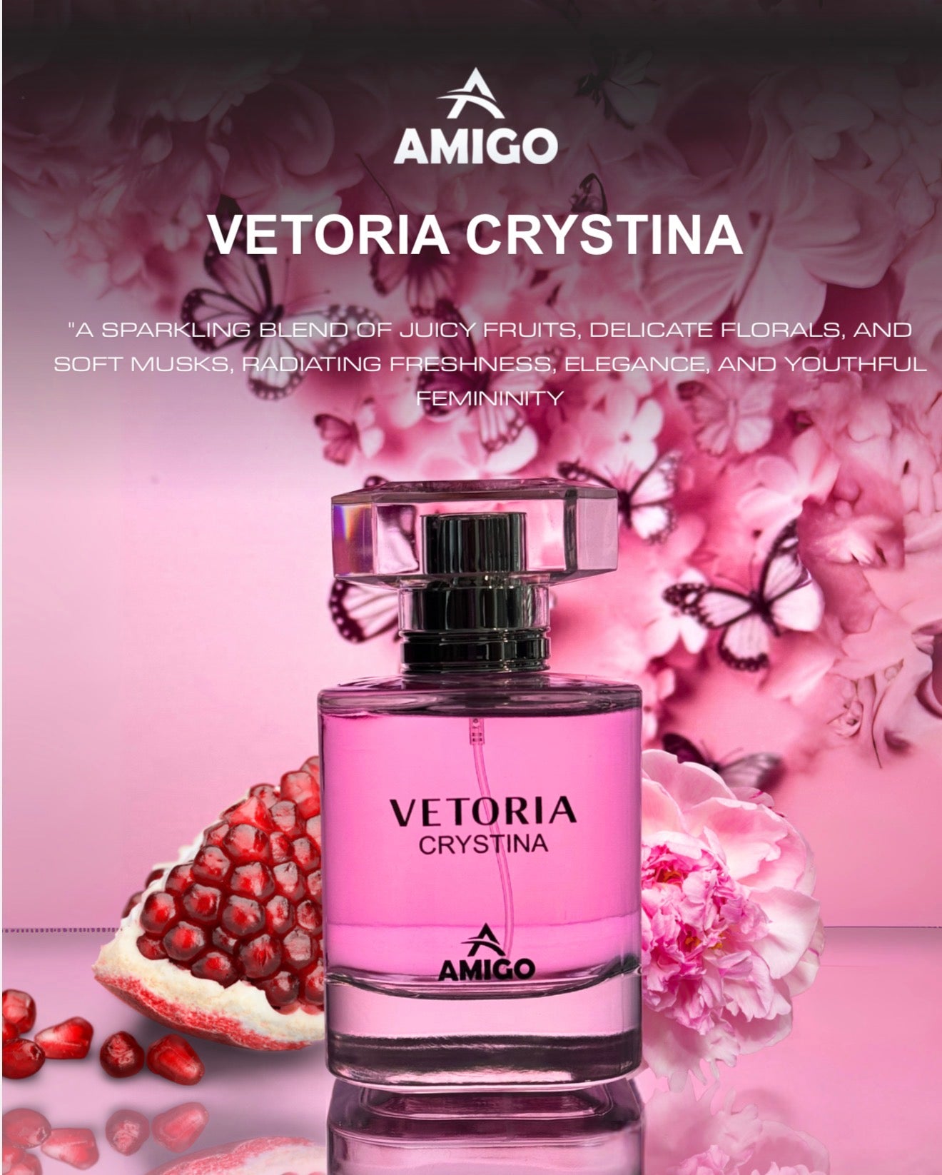 Vetoria Crystina By Amigo Inspired By Bright Crystal Perfume