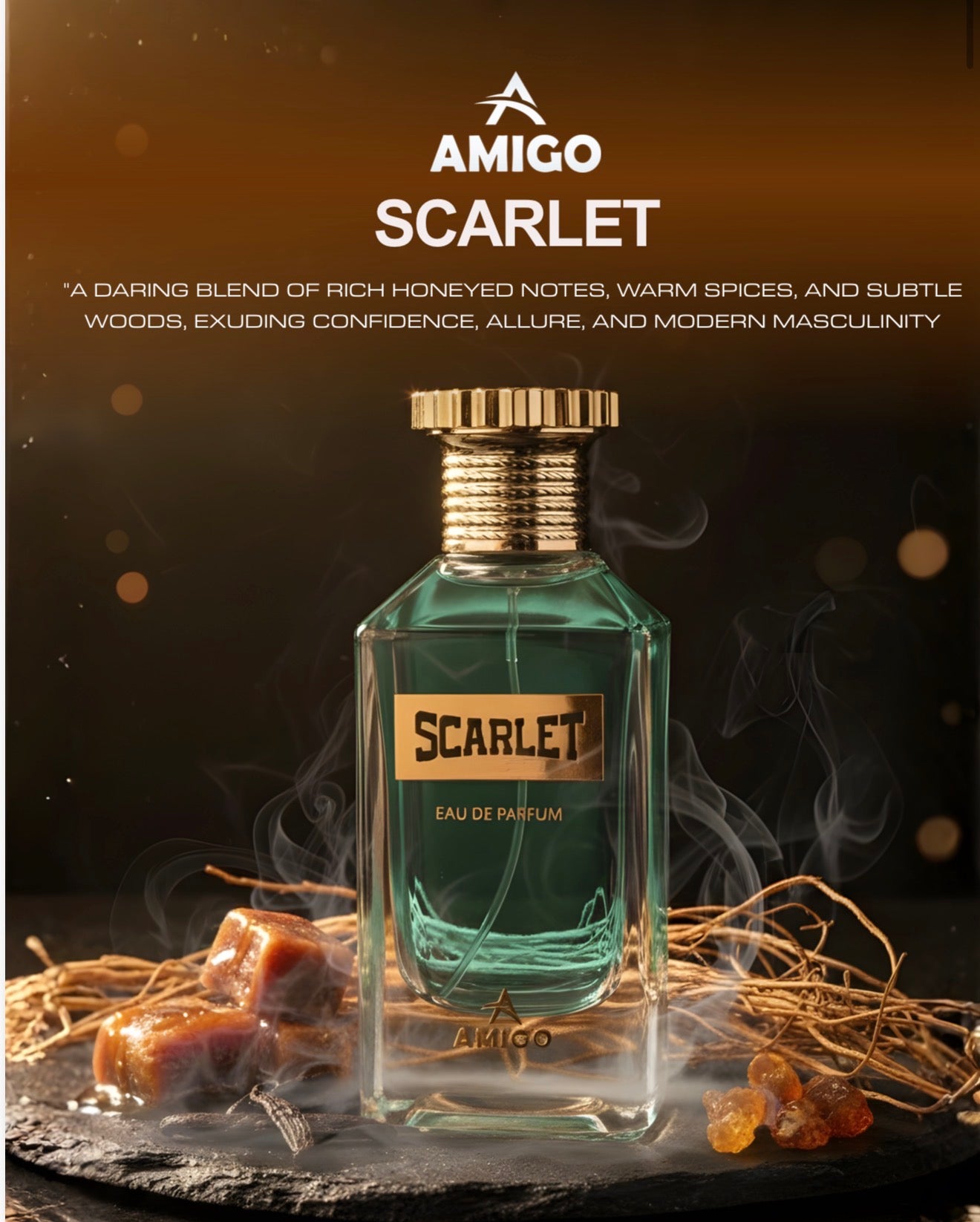Scarlet Eau De Parfum By Amigo Inspired By So Scandal For Man