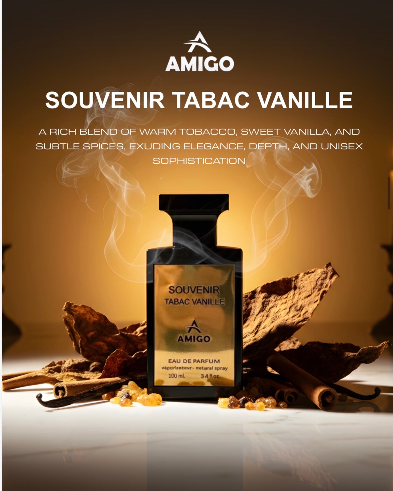 Souvenir Tabac Vanille By Amigo Inspired By Tobacco Vanille Unisex