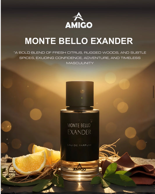Monte Bello Exander Eau De Parfum By Amigo Inspired By Monteblac Perfume