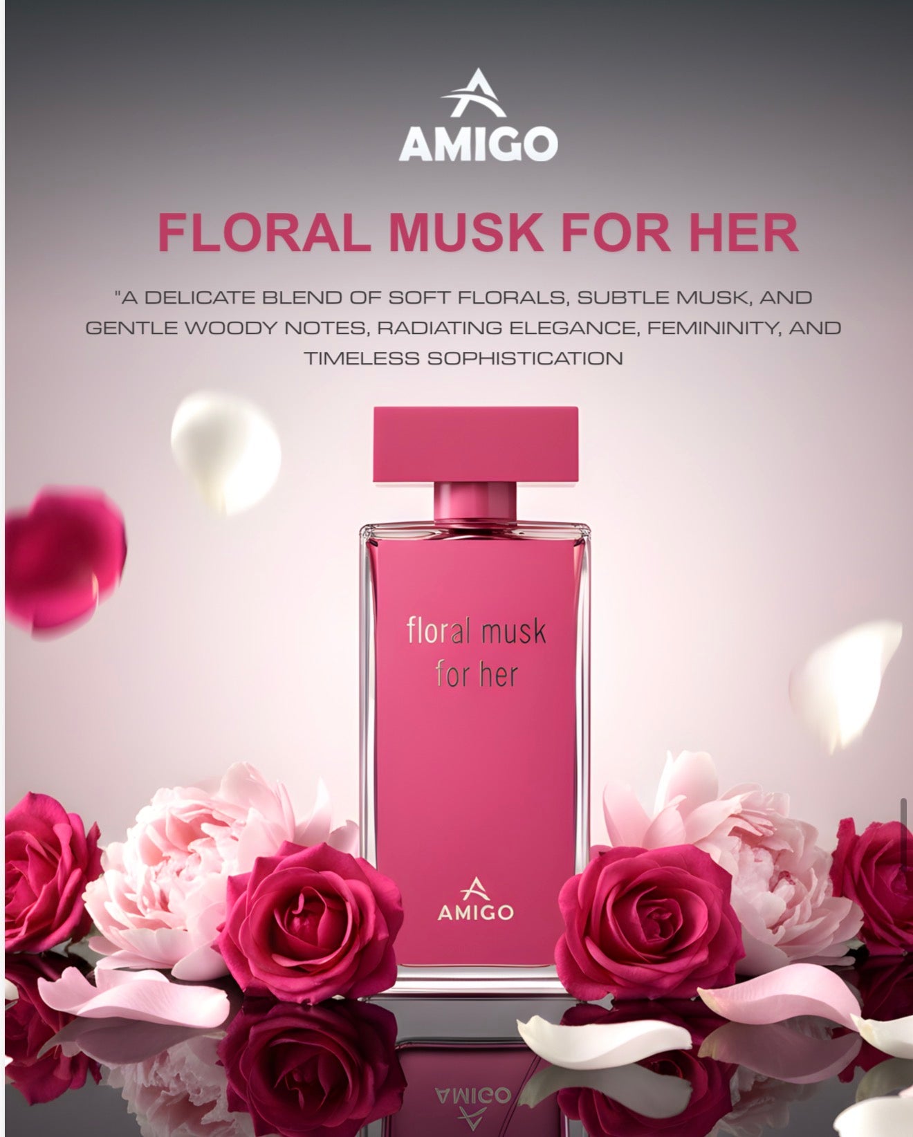 Floral Musk For Her By Amigo Inspired By Fleur Musk For Women
