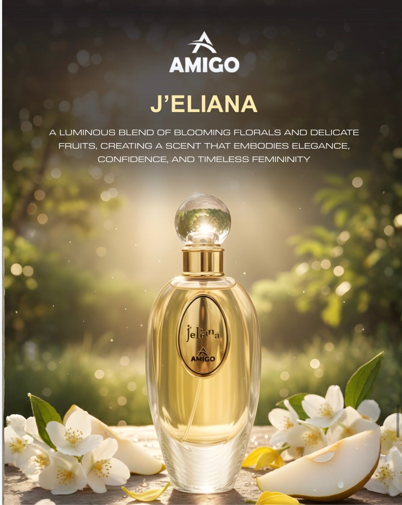 J'eliana Eau De Parfum By Amigo Inspired By J'adore Perfume
