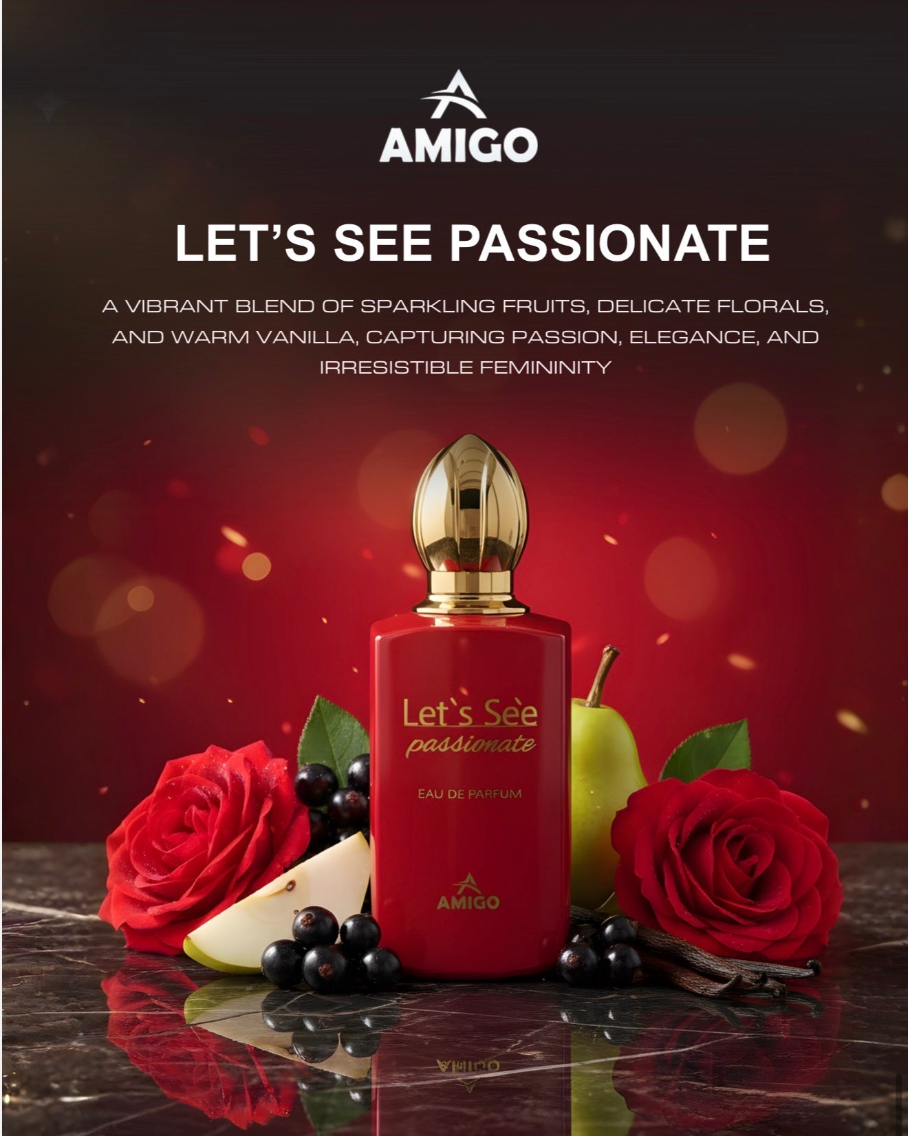 Lets See Passionate By Amigo Inspired By Si Passione For Women EDP