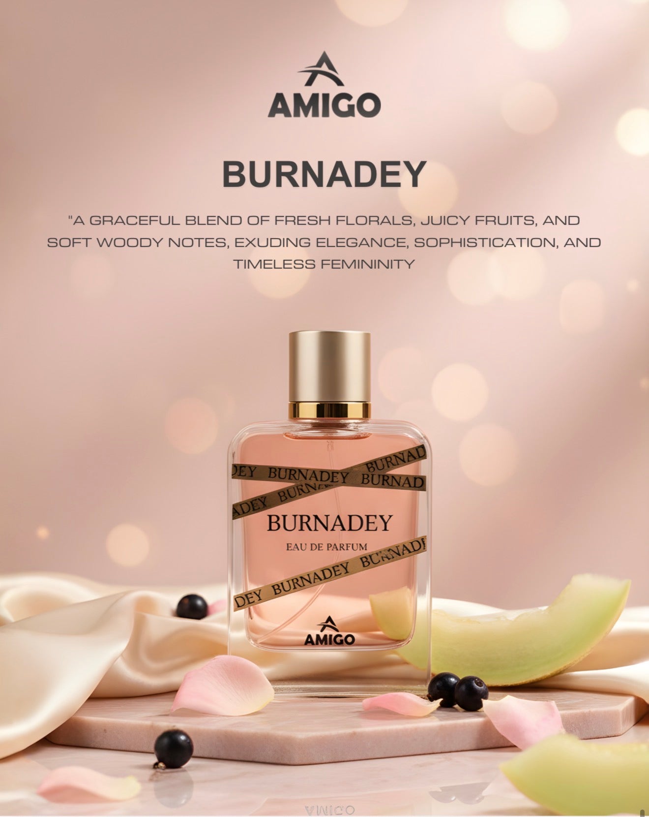 Burnadey Eau De Parfum By Amigo Inspired By Her For Women