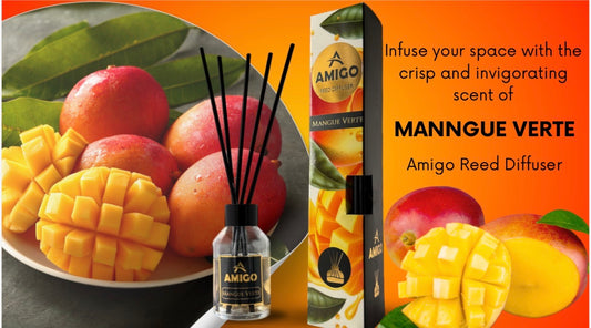 Mangue Verte Reed Diffuser By Amigo