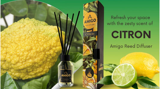 Citron Reed Diffuser By Amigo