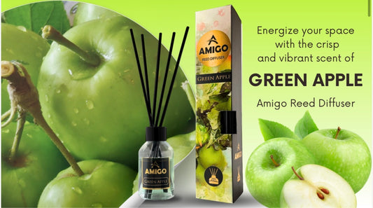 Green Apple Reed Diffuser By Amigo