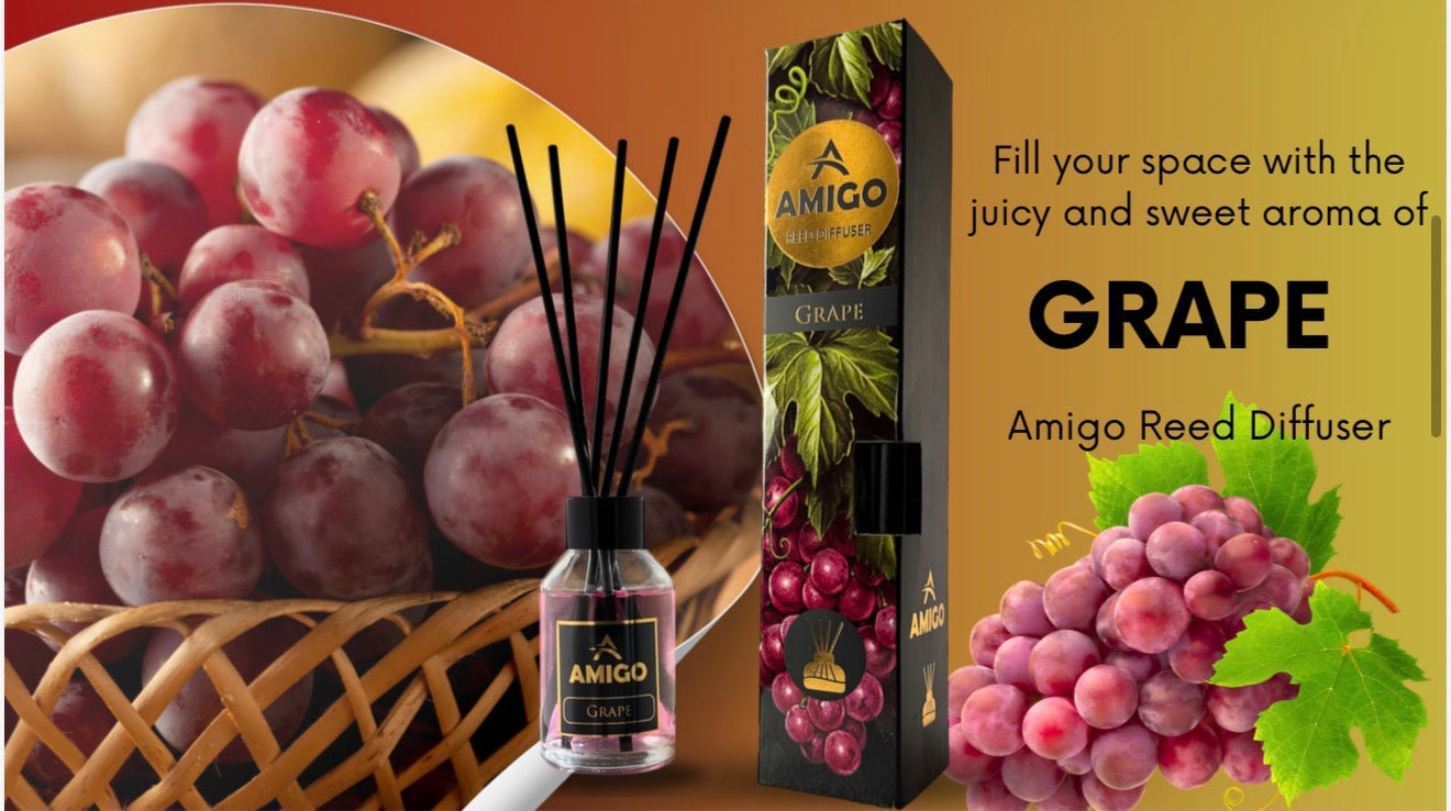 Grape Reed Diffuser By Amigo