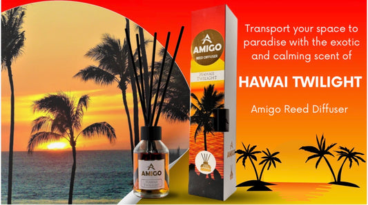 Hawai Twilight Reed Diffuser By Amigo