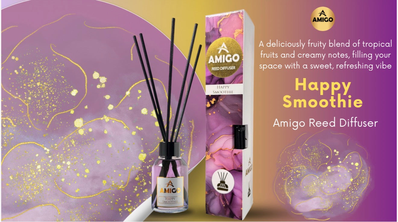 Happy Smoothie Reed Diffuser By Amigo
