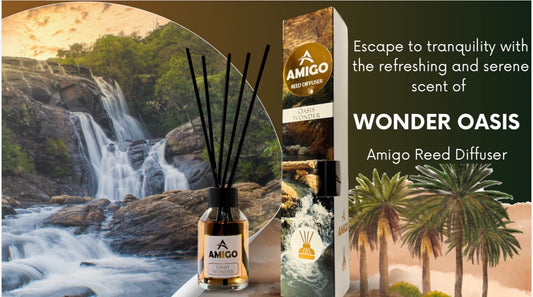 Wonder Oasis Reed Diffuser By Amigo