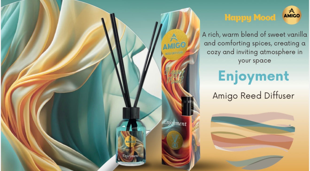 Enjoyment Reed Diffuser Happy Mood By Amigo